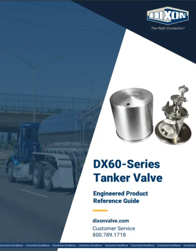 DX60-Series Tanker Valve Engineered Product Reference Guide