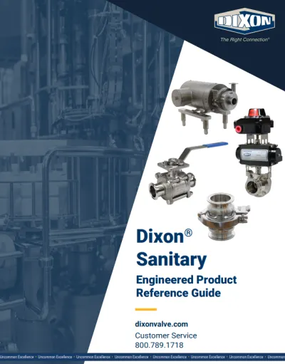 Dixon Sanitary Engineered Product Reference Guide