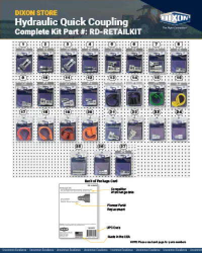 Dixon Store: Hydraulic Quick Couplings