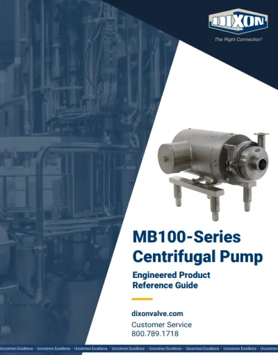 MB100-Series Centrifugal Pump Engineered Product Reference Guide