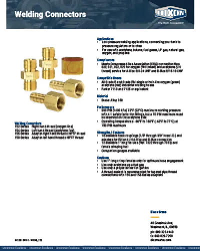 Welding Connectors