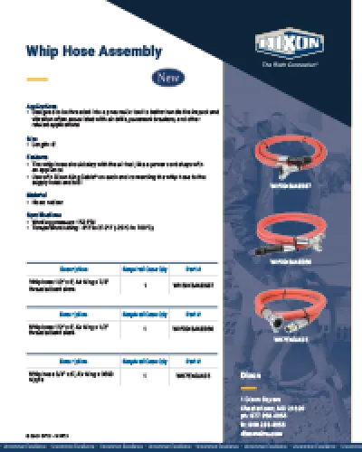 Whip Hose Assemblies