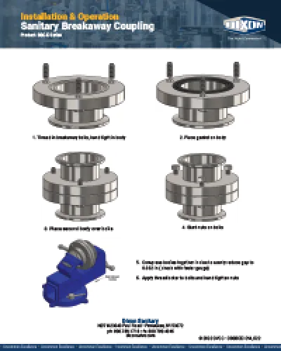 Sanitary Breakaway Assembly