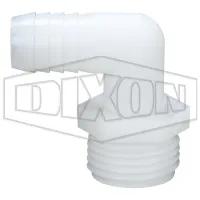 Tuff-Lite® Male GHT x 90° Hose Barb Elbow