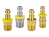NPTF Male Swivel x Push-on Hose Barb