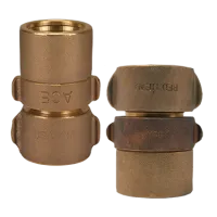 Expansion Ring Coupling for Double Jacket Hose, Brass