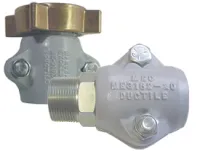 LP gas clamp style coupling