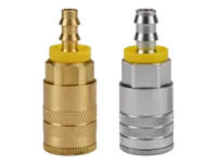 Air Chief Industrial Semi-Automatic Coupler Push-On Hose Barb