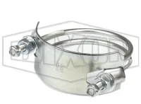 Clockwise spiral clamp