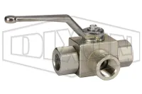High Pressure Full-Bore 3-Way Ball Valves
