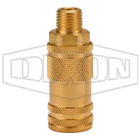 L-Series Lincoln Pneumatic Male Threaded Coupler