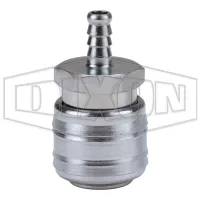 M-Series ARO Pneumatic Automatic Standard Hose Barb Coupler