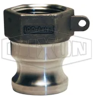 Cam & Groove Hastelloy Type A Adapter x Female NPT