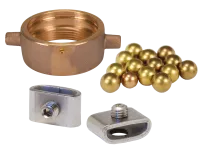 pin lug brass swivel nut ball bearings and set screw
