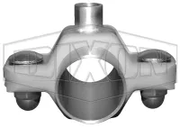 Uni-Hinge Process Hex Pipe Hanger Weld Mount
