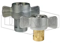 W-Series Wingstyle Female Threaded Coupler