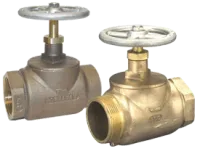 Brass straight globe valve