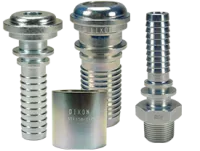 crimp boss steam fittings