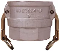 dixon cam and groove coupler for welding socket to pipe