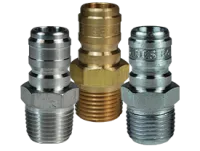 E-Series Straight Through Male Threaded Plug