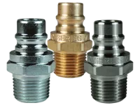 dqc v series snap tite hih interchange unvalved plug male npt