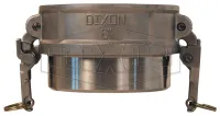 ez boss-lock cam and groove coupler for welding butt to pipe and socket to tube