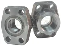 Hydraulic 4-Bolt Flange NPTF Port