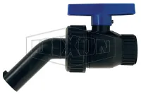 45 degree nozzle single union valve