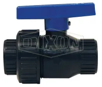 poly single union valve