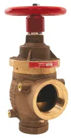 Factory Set Pressure Reducing Brass Angle Valve Grooved x Female