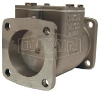 square flanged high flow swing check valve