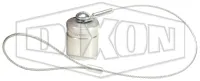 v series snap tite h ih interchange dust caps aluminum body with steel cable quick disconnects