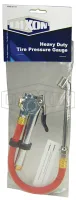 pneumatic fittings display heavy duty tire pressure gauge