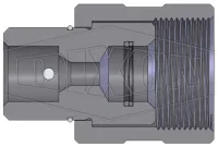 20k threaded coupler