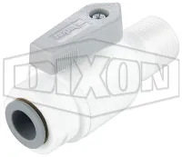 TrueSeal Ball Valve Male Connector