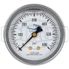 Liquid Filled Center Back Mount Stainless Case Gauge