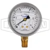 Liquid Filled Lower Mount Stainless Case Gauge