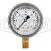 Liquid Filled Lower Mount Stainless Case Gauge