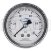 Stainless Liquid Filled Center Back Mount Gauge