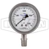 Stainless Liquid Filled Lower Mount Gauge