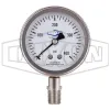 Stainless Liquid Filled Lower Mount Gauge