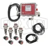 Checkmate Overfill System, 4 Compartment, Plug & Play, Top & Bottom