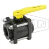 Polypropylene 4-Bolt Ball Valve