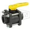Polypropylene 4-Bolt Ball Valve