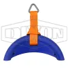 1" Polyurethane Hose Saddle and nylon sling with D-ring, extended radius
