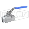 Stainless Steel Ball Valve Full Port, Locking Handle
