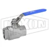 Stainless Steel Ball Valve Full Port, Locking Handle