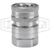 V-Series Valved Female Coupler