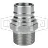 V-Series Unvalved Male Plug