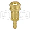 D-Series Pneumatic Automatic Standard Hose Barb Coupler